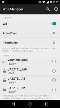 WiFi Manager screenshot 1