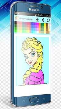 princess Barbie coloring games screenshot 3