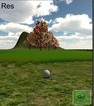 Amazing Golf 3d game screenshot 2