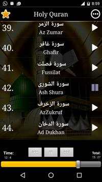 Holy Quran स्क्रीनशॉट 3