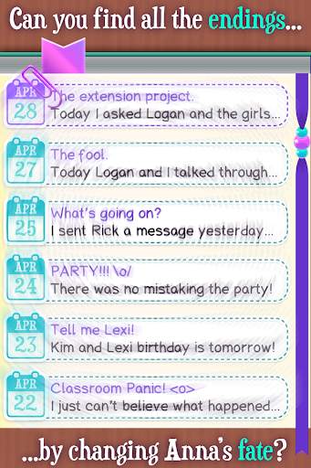 Dear Diary: Interactive Story screenshot 4
