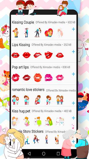WAStickerApps Kiss screenshot 4