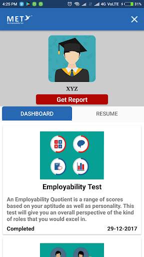 My Employability Test (MET) screenshot 5