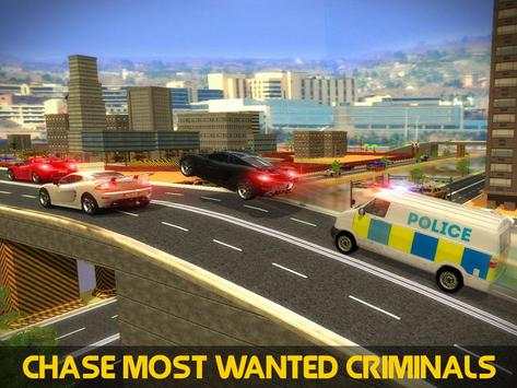 Police Mini Bus Crime Pursuit screenshot 6