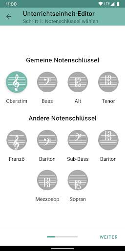 Clefs: Trainer fürs Notenlesen screenshot 5