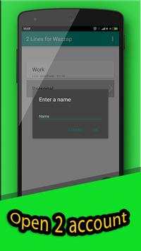 open 2 account whatsapp PRANK screenshot 4