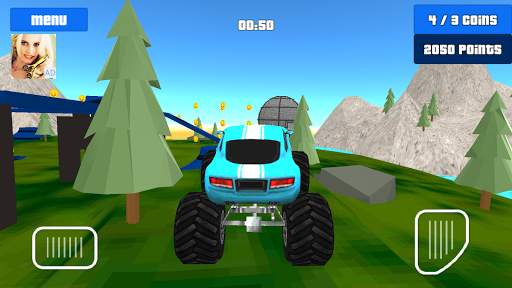 Baby Monster Truck Hot Racing screenshot 8