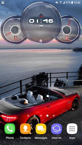 Speedometer Cars Clock Live Wa screenshot 7