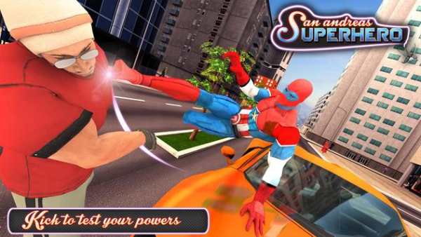 San Andreas Superhero Games : Rope Hero screenshot 4