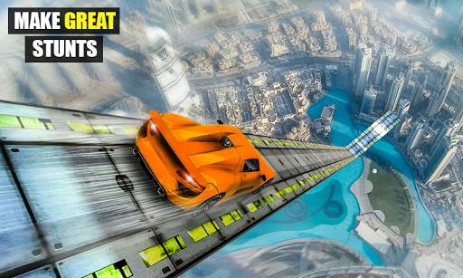 Mega Ramp car Impossible Jump screenshot 5
