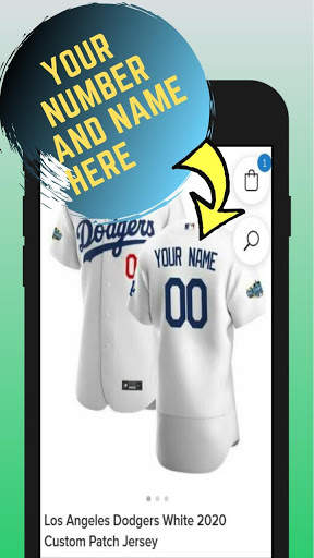 Custom baseball jersey shop any name any number screenshot 2