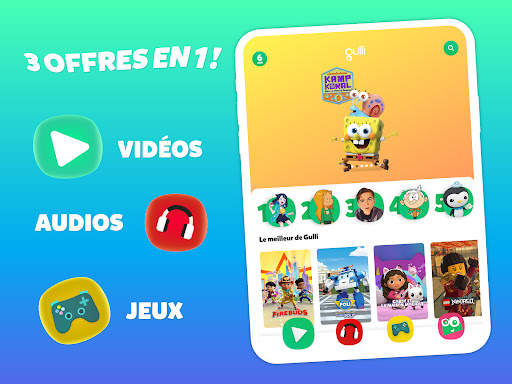 Gulli, Vidéos, Audios et Jeux screenshot 9