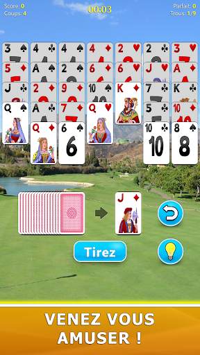 Golf Solitaire - Jeu de Cartes screenshot 24