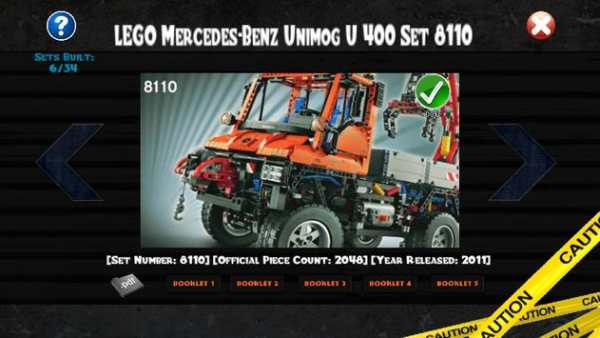 Instructions LEGO® Technic PRO screenshot 4