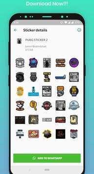 PUBG WA Stickers screenshot 3