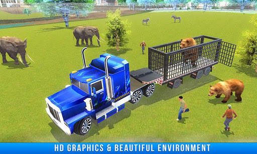 Animal Transport Truck Driving screenshot 3