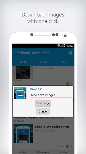 Photo & Video Downloader for Facebook screenshot 3