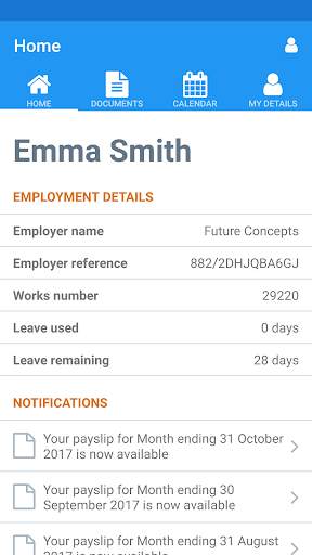 Employee App screenshot 1
