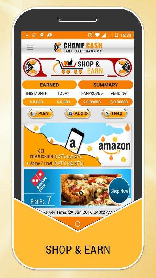 Champcash -Digital India App to Earn,Learn and Fun screenshot 2