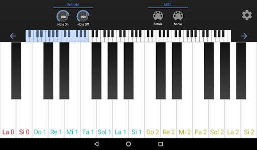 Clavier MIDI screenshot 4