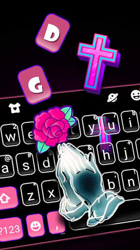 In God We Trust Keyboard Theme screenshot 3