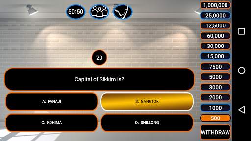 Chota Kids KBC GAME FOR CLASS 3 to 12 screenshot 4