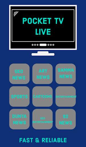 Pocket Tv - Live Tv Pakistan screenshot 1