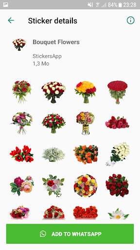 Roses Stickers For Whatsapp - WAStickerApps screenshot 5