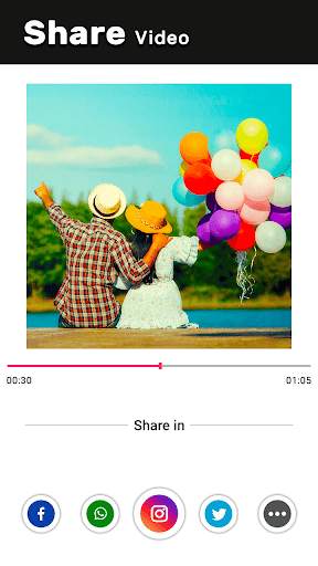 Music video maker - Photo video maker with music screenshot 5