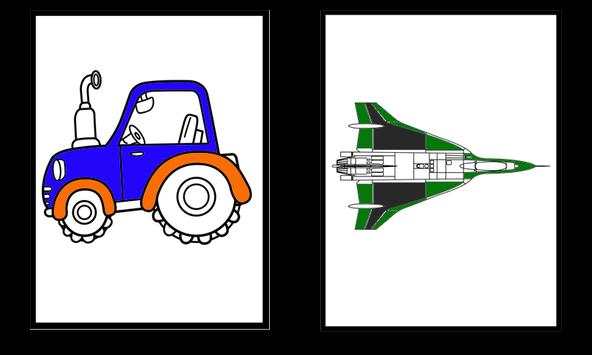 Coloring Lego Truck Game screenshot 2