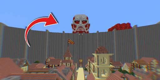 Map Attack of Titans For Minecraft screenshot 3