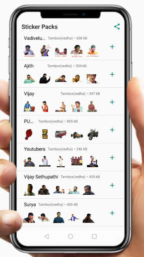 Sticker Master : Tamil Sticker for WhatsApp screenshot 1