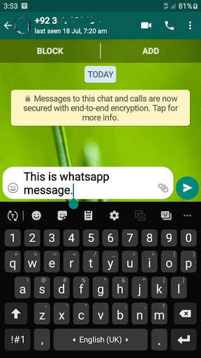 Calls Messages without saving numbers on whats-app screenshot 4