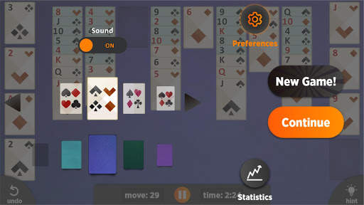 FreeCell - Offline Game screenshot 3