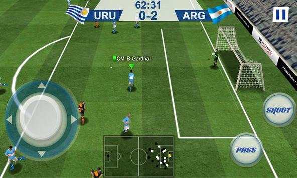 Real Football 2015 Top Game 3D screenshot 5