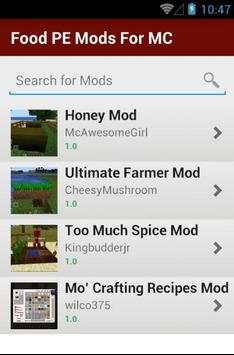 Food PE Mods For MC screenshot 2
