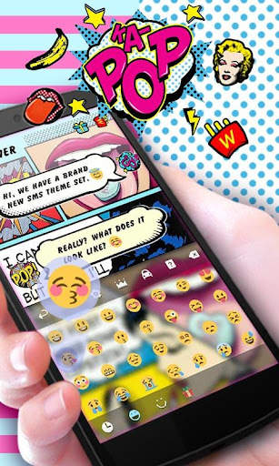POP STYLE GO Keyboard Theme screenshot 2