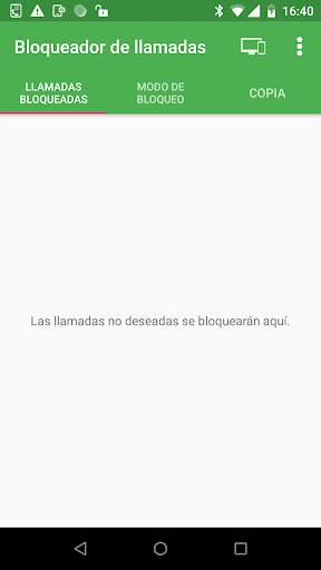 Bloqueador de llamadas y copia de seguridad screenshot 1