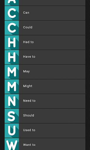 Modal Verbs screenshot 1