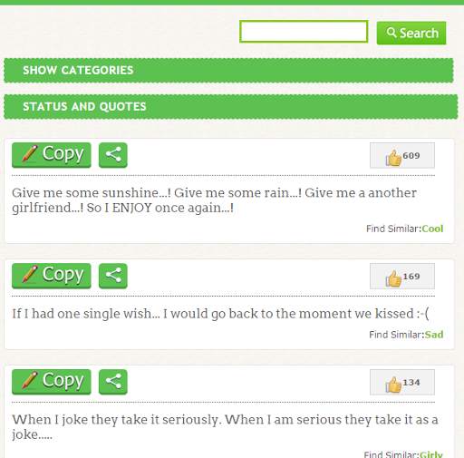 Everyday Status and Quotes screenshot 3