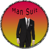 Man Suit Photo icon