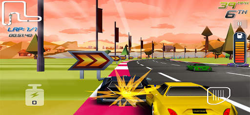 Run Race Racer 3d : Car Racing Games Cop Chase Fun screenshot 2