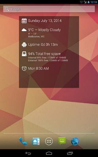 DashClock Date Extension screenshot 5