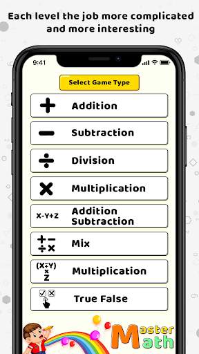 Master Math - Math Games screenshot 2