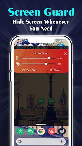 Screen guard for WhatsApp chat screenshot 1
