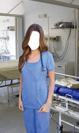Nurse Uniform Photo Editor screenshot 1