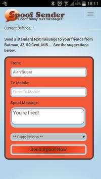 Spoof Sender screenshot 2