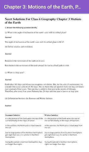 6th Social Science CBSE Solutions - Class 6 screenshot 4
