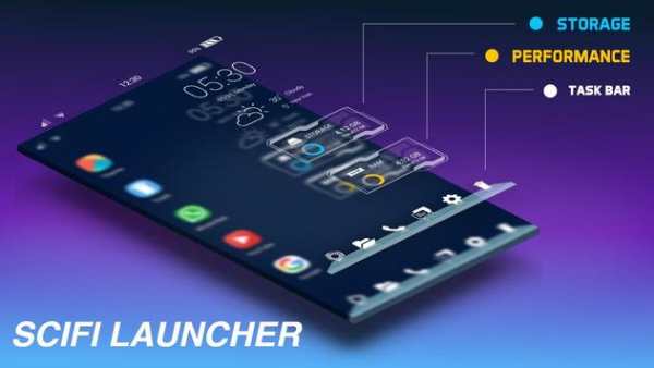 Sci Fi Launcher screenshot 6