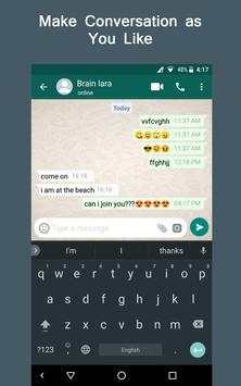 Fake Chat for Whatsapp Conversation screenshot 2